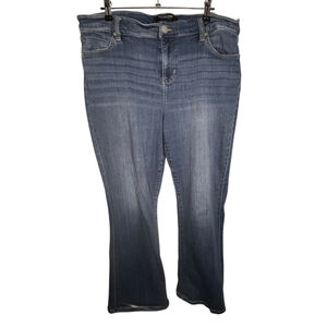 Liverpool Medium Wash High Rise Bootcut Stretch Denim Jeans